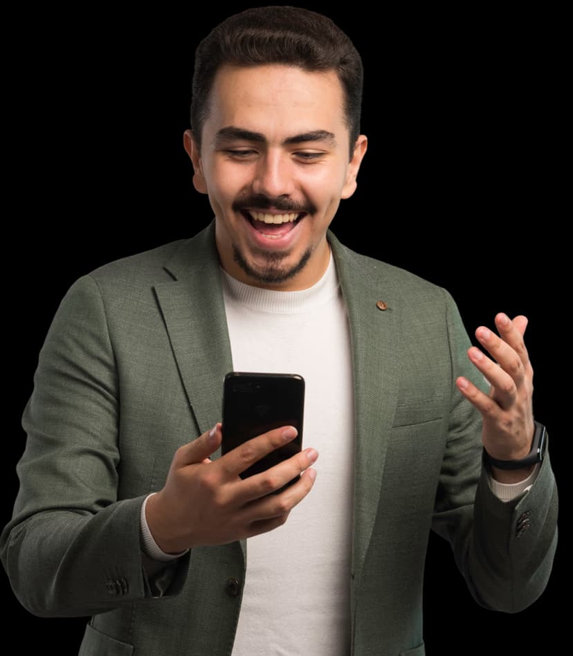 Person using FX Quot app